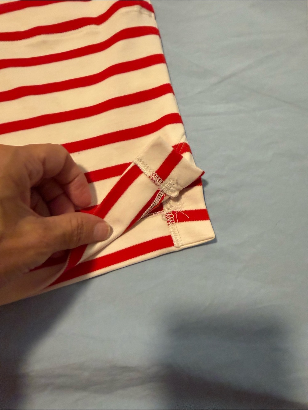 SPANX Red & White Striped Dress size Medium - Picture 5 of 8